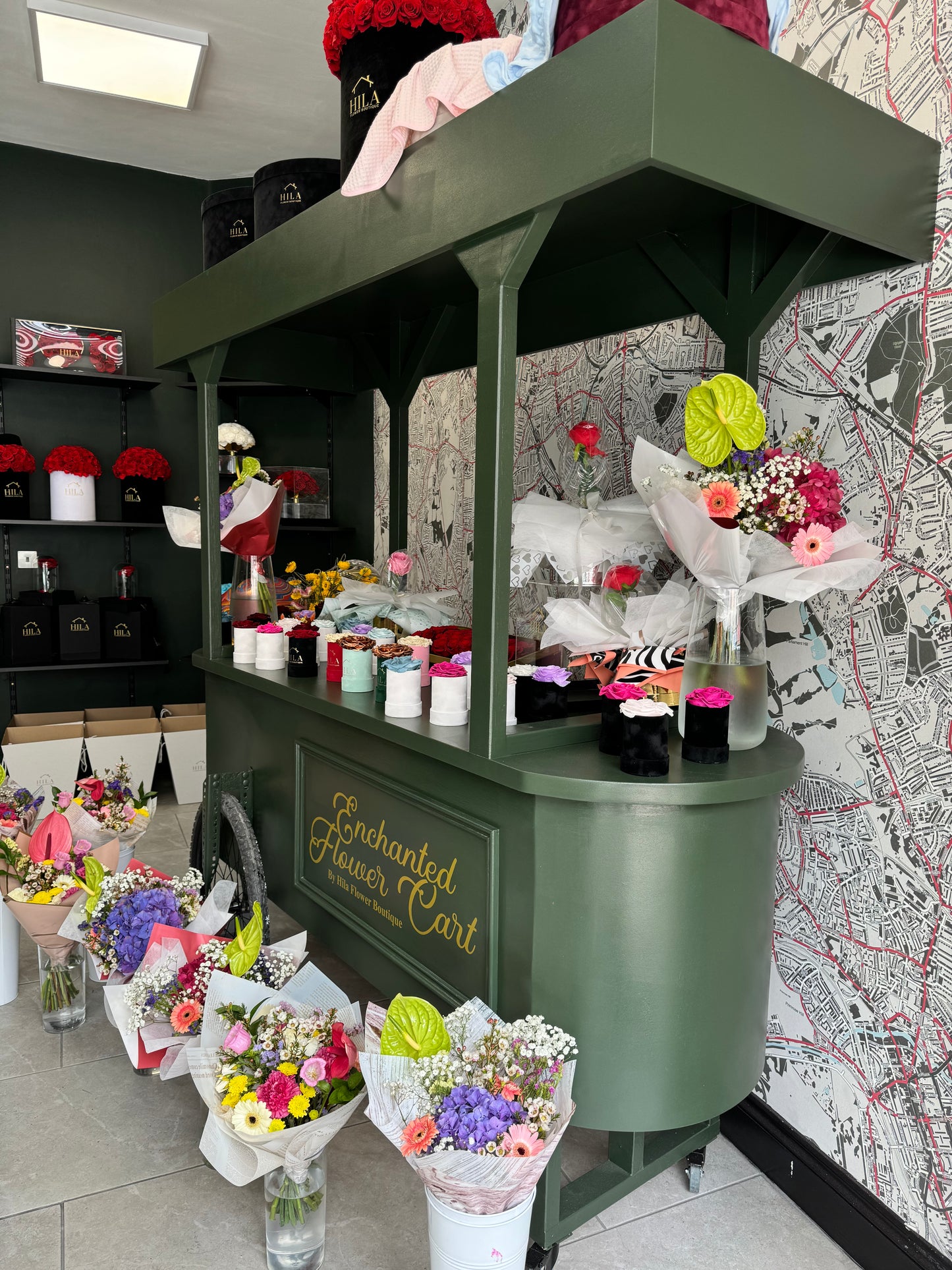 Enchanted Flower Cart