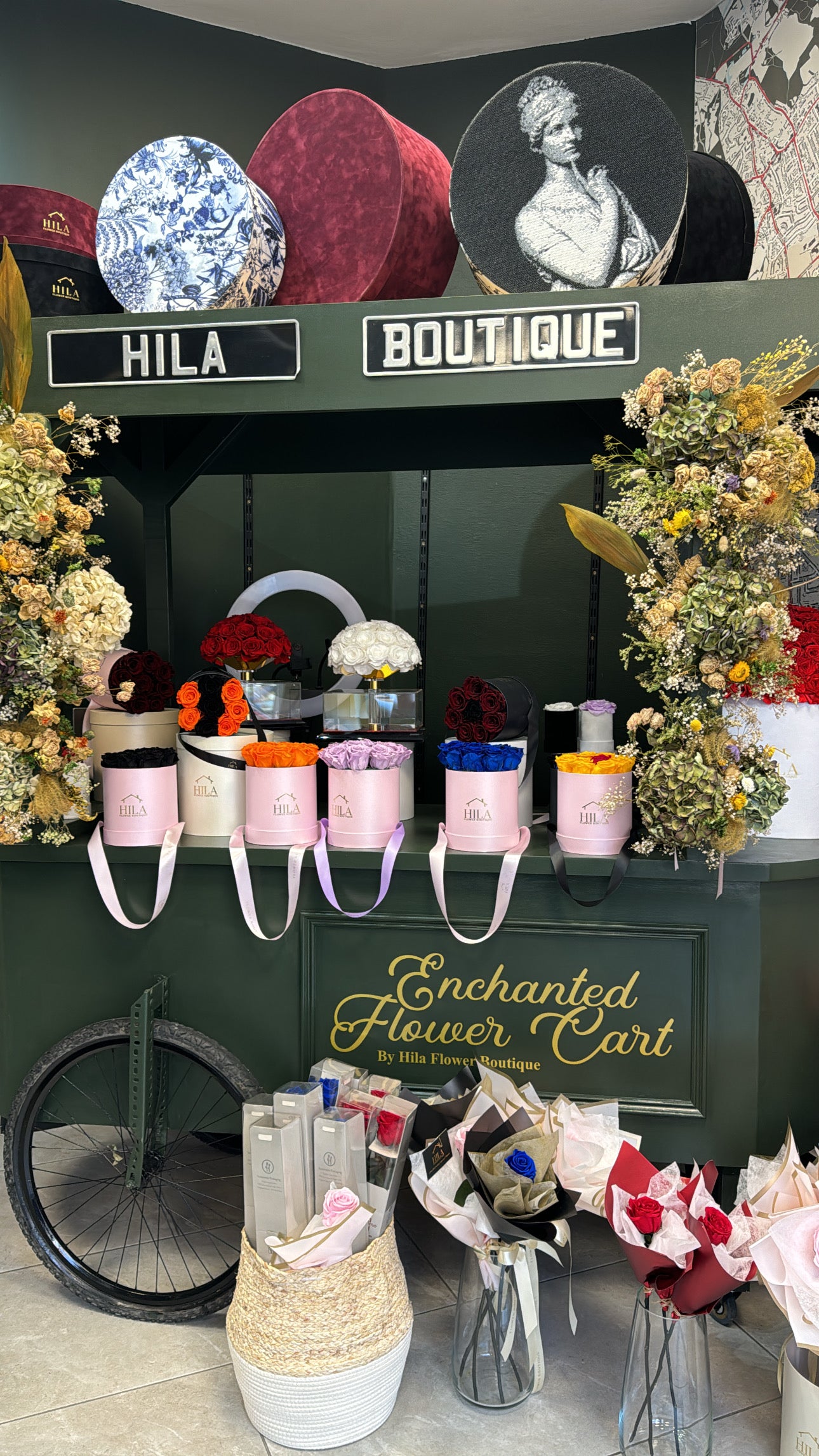 Enchanted Flower Cart